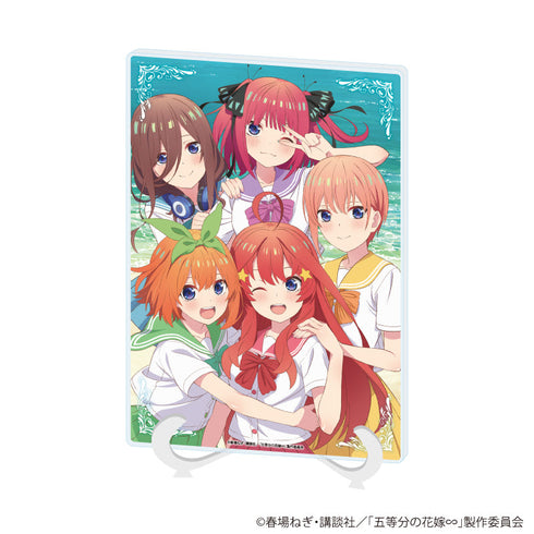 『五等分の花嫁∽』アクリルアートボード(A5サイズ)05/集合デザイン(公式イラスト)